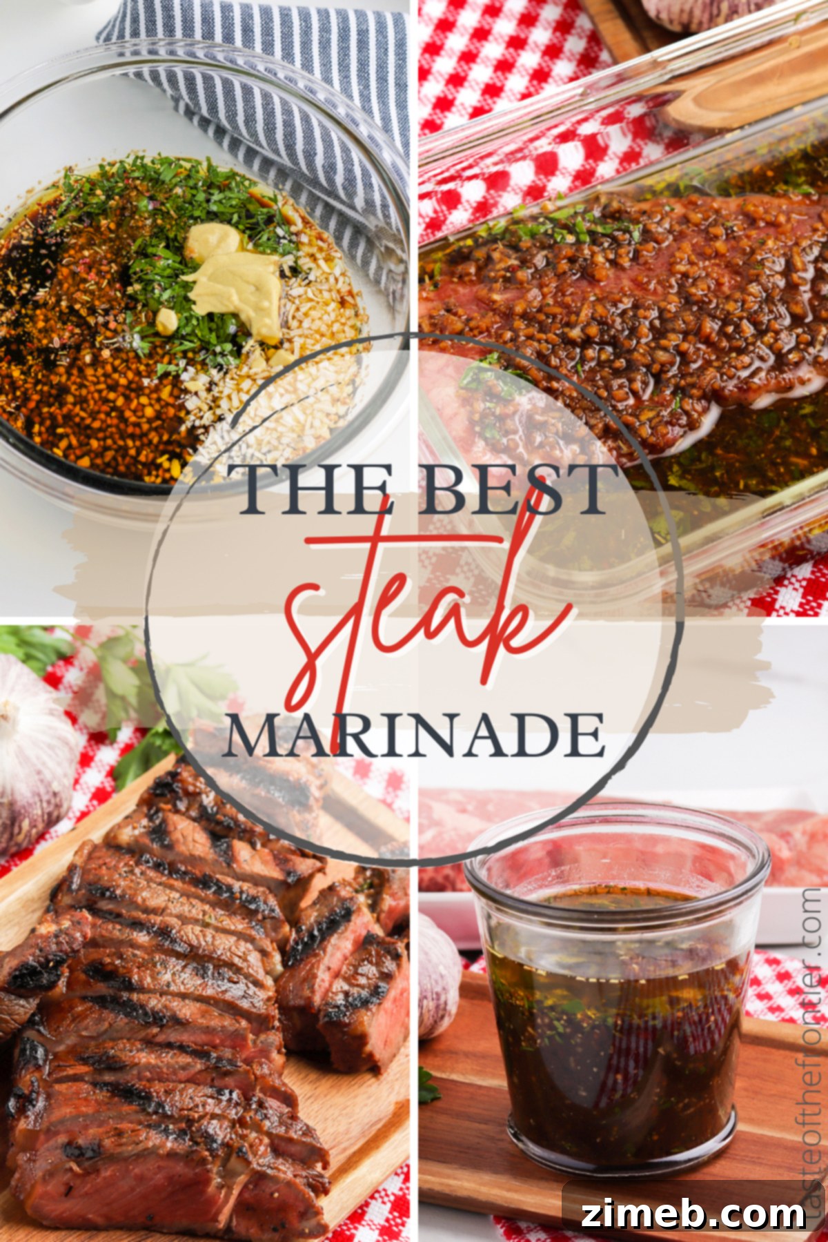 The Only Steak Marinade You'll Ever Need 17 A perfectly seasoned steak, highlighting the benefits of The Best Steak Marinade