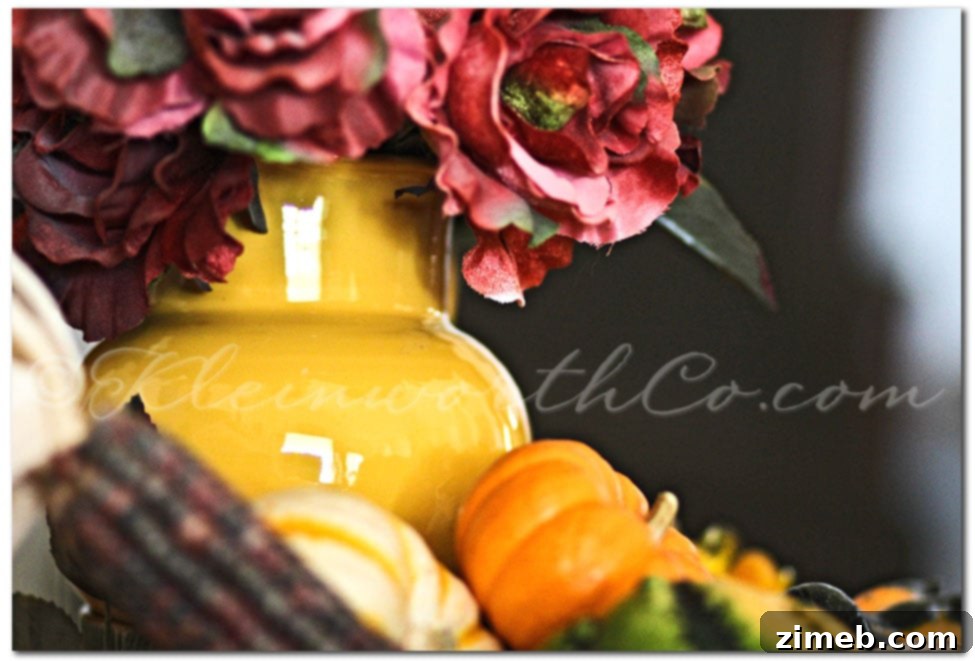 Fall Table Centerpiece, fall decorating, fall home decor