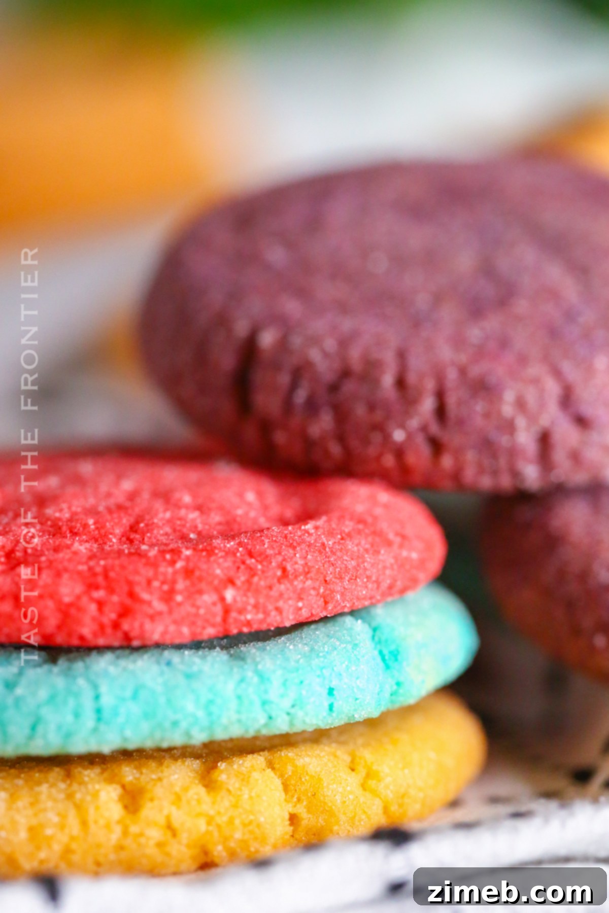 Vibrant Gelatin Treats 14 fruity cookie flavors