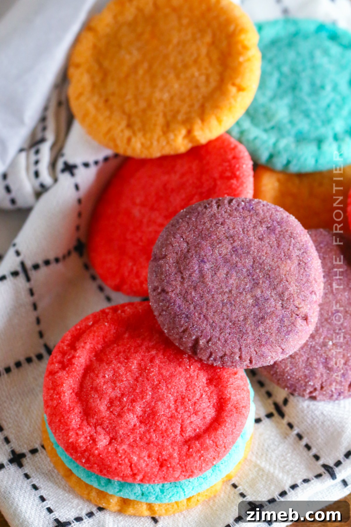 Vibrant Gelatin Treats 15 easy Jello Cookies