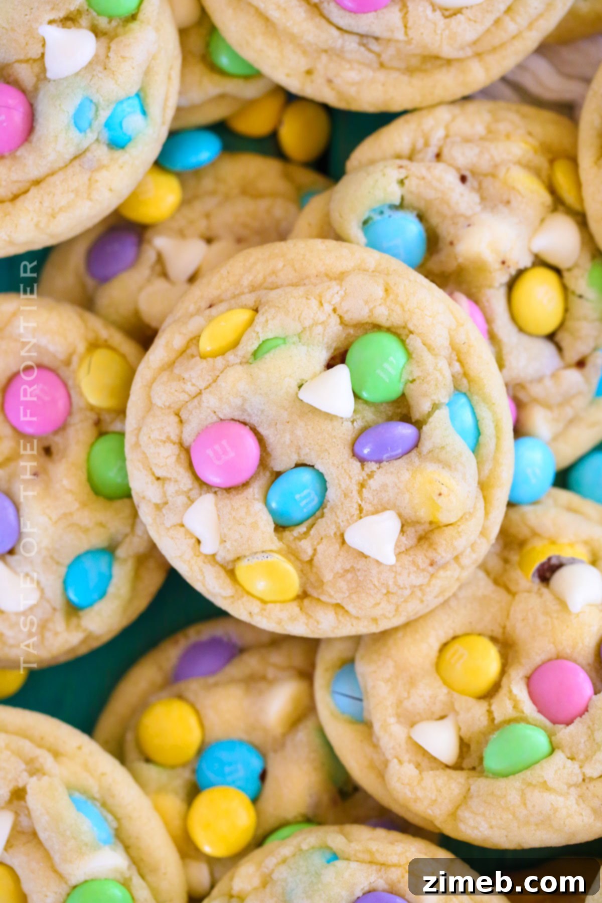 Easter M&M Cookies 16 Easter M&M Cookies