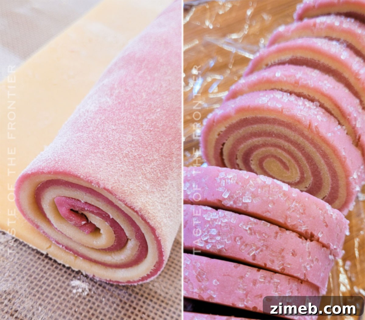 Springtime Easter Sugar Delights 8 How to make colorful pinwheel cookies for Easter.