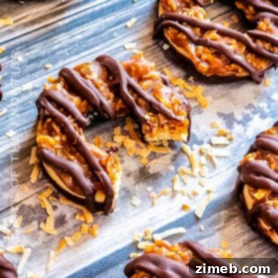 Girl Scout Samoa Cookies