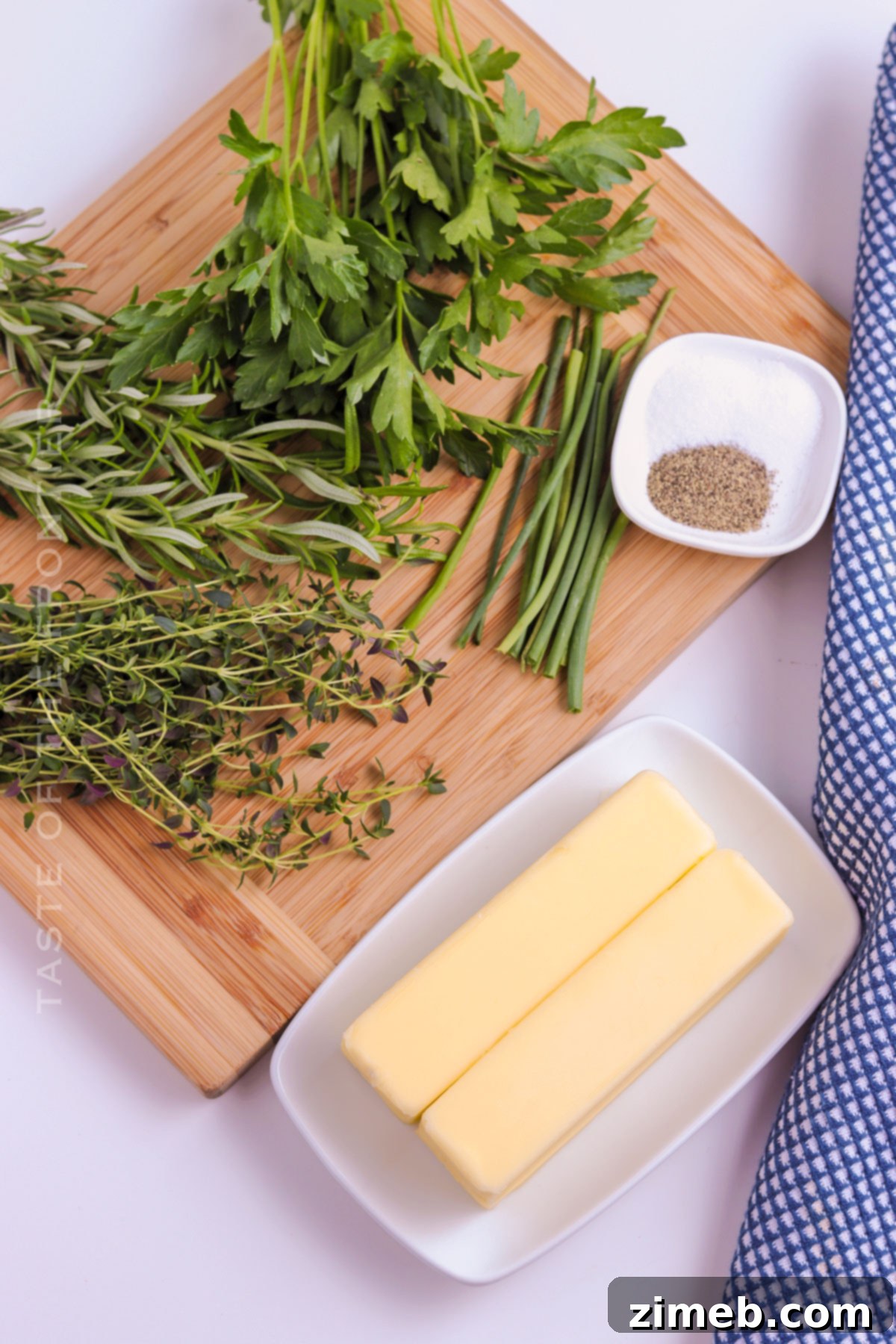 Aromatic Herb Butter 4 ingredients for Herb Butter