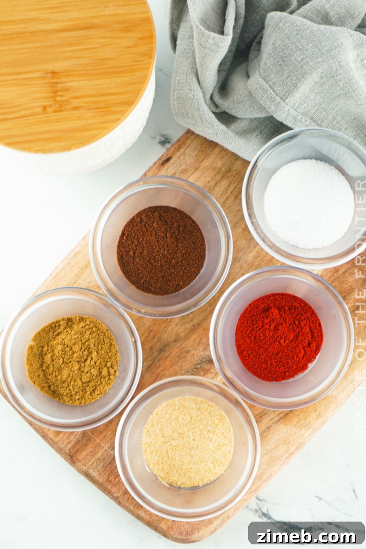 Savory Fajita Blend 4 ingredients for Fajita Seasoning