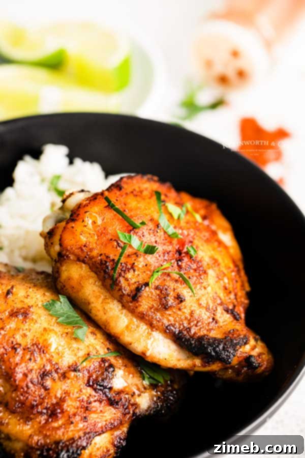 Robust Chili Blend 7 Chili Lime Chicken - Air Fryer Recipe seasoned perfectly