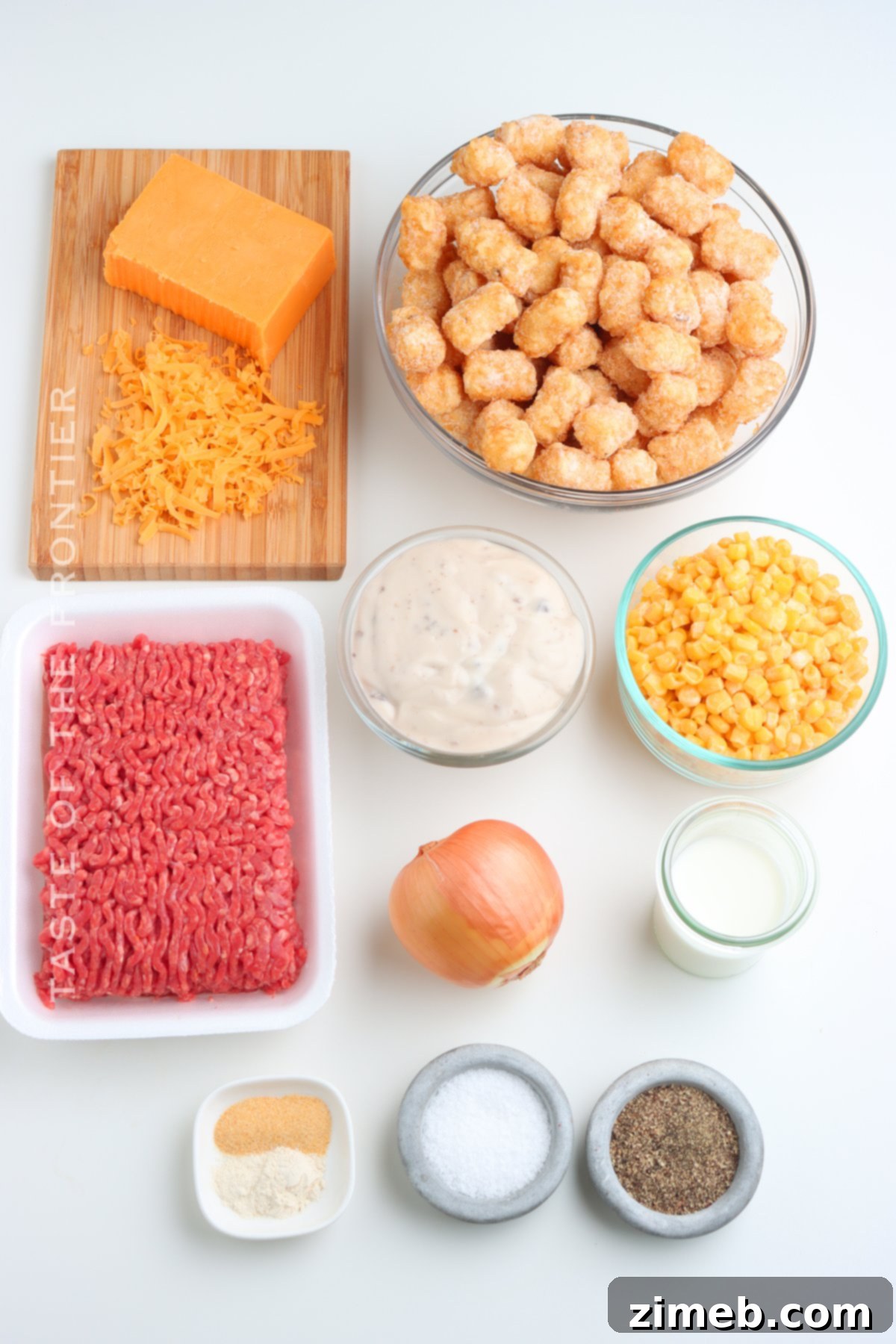 Key Ingredients for Making Tater Tot Casserole