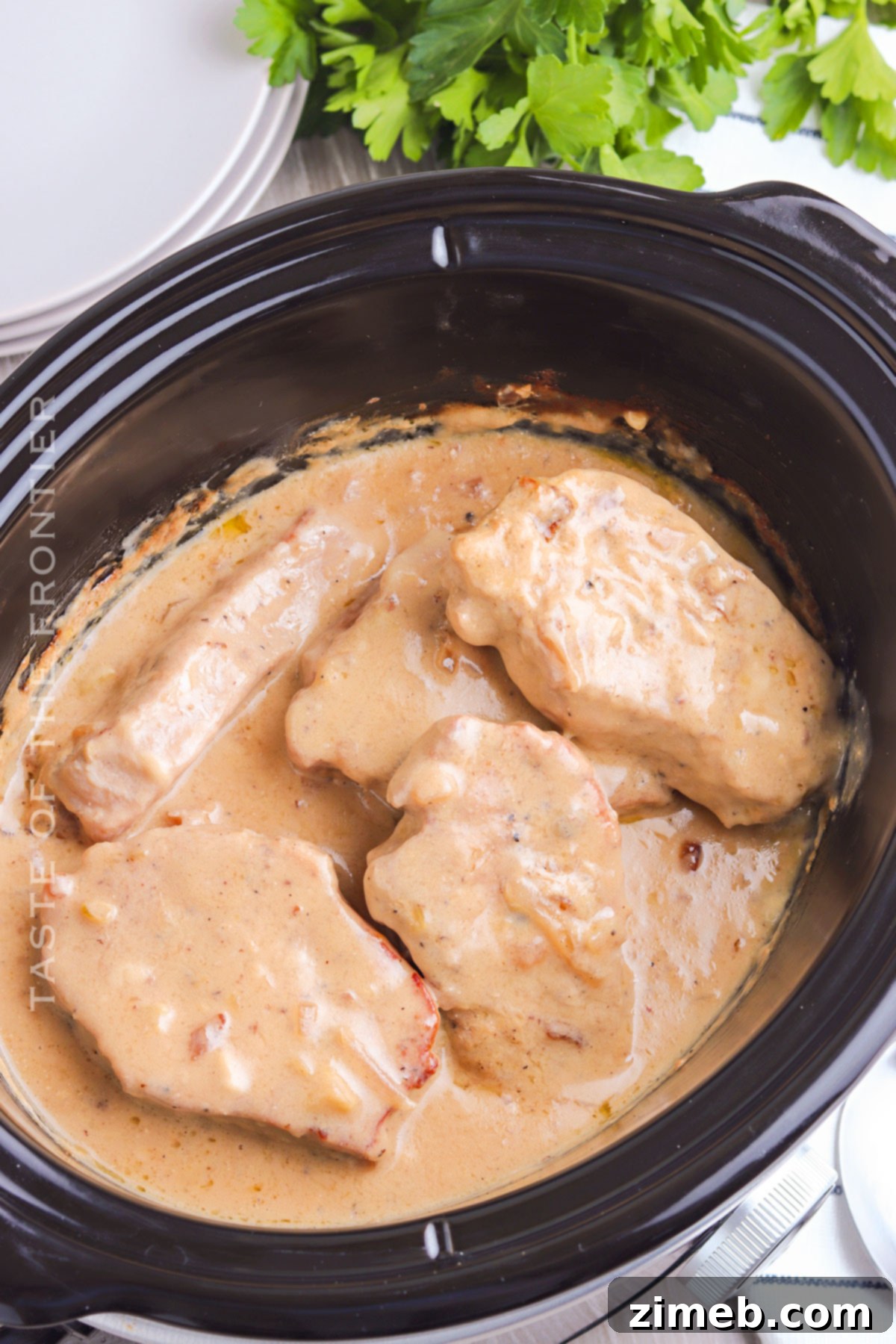 Melt-in-Your-Mouth Slow Cooker Pork Chops 9 Slow Cooker Pork Chops Dinner