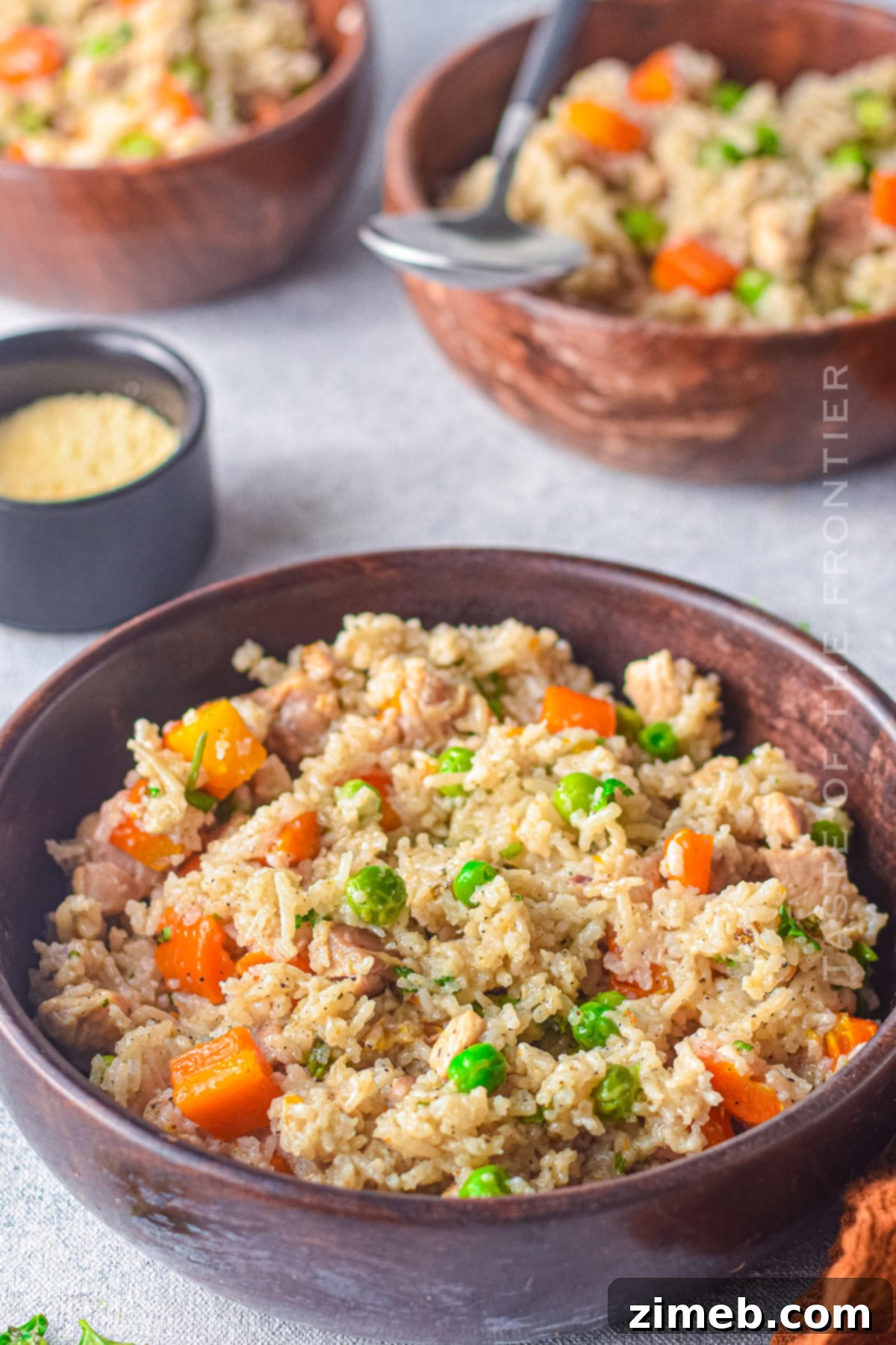 Easy Instant Pot Chicken and Rice 2 Instant Pot Chicken and Rice Recipe, a perfect one-pot meal for busy weeknights.