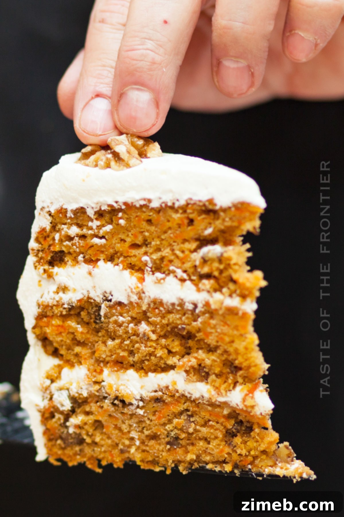 slice of Carrot Cake