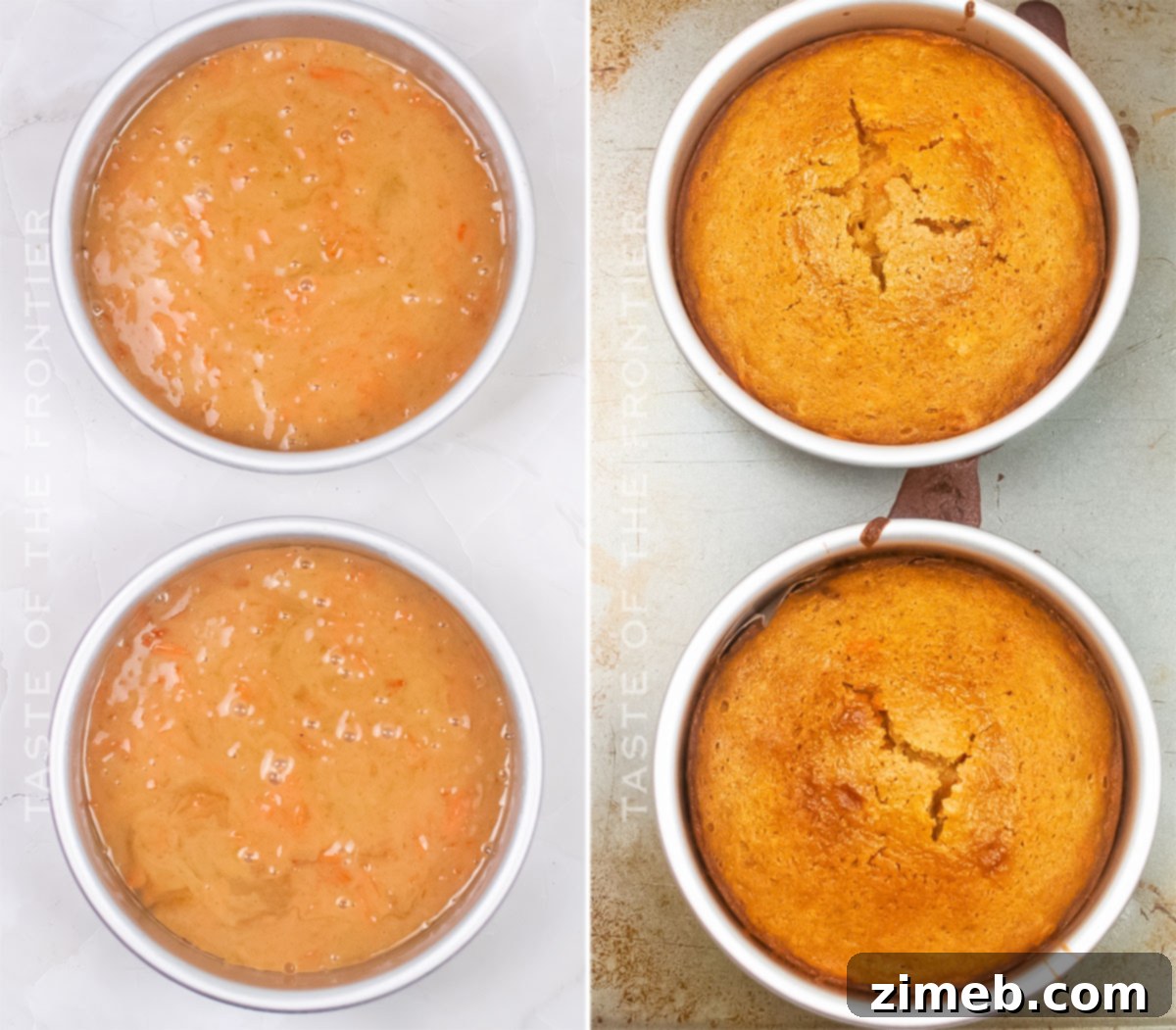 how to bake carrot cake