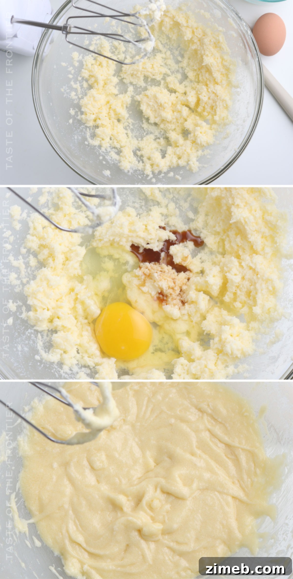 Whimsical Frosted Animal Treats 5 Step-by-step image of how to make copycat frosted animal cookies, showing rolled dough.