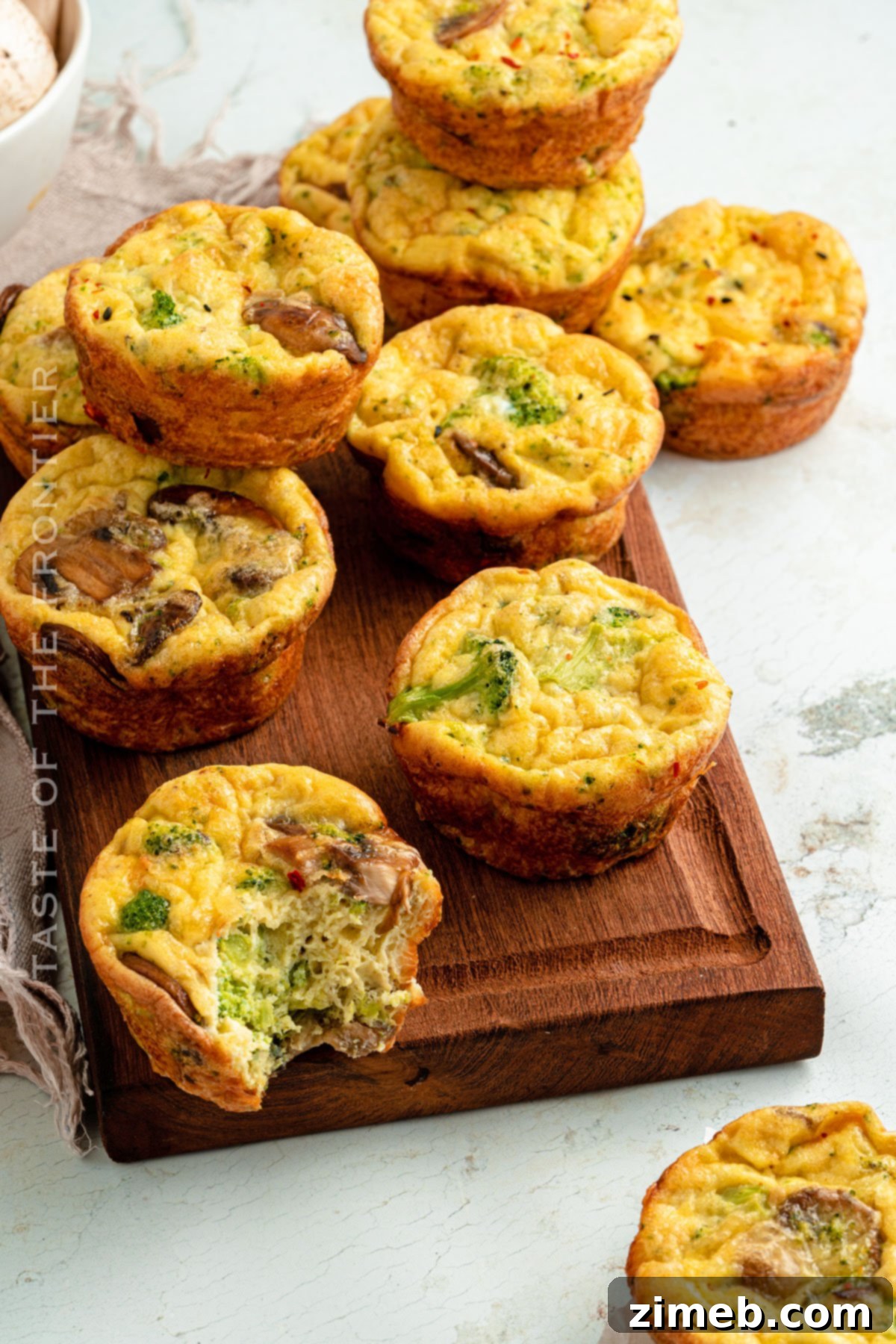 Low Carb Egg Bites 14 Keto Broccoli Muffins - healthy low carb breakfast