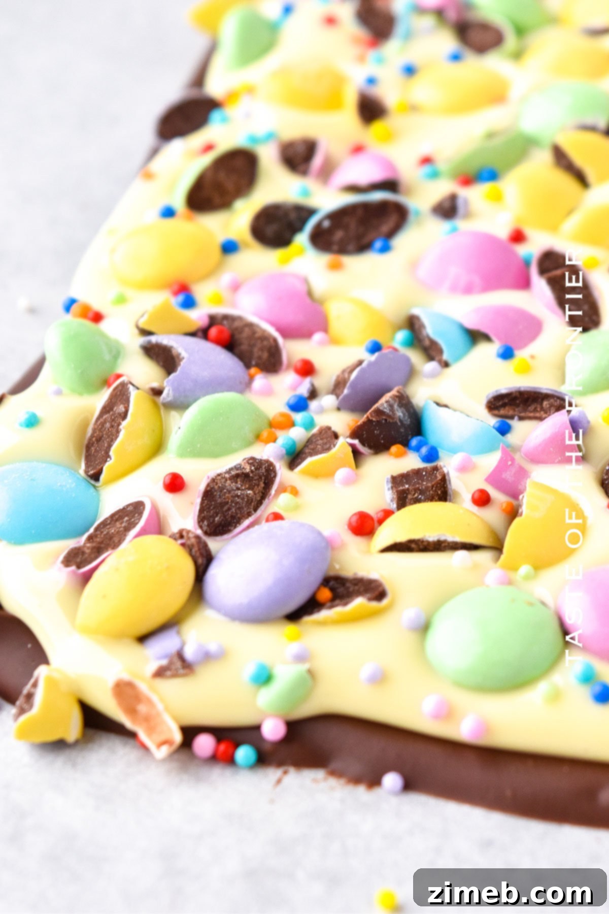 Easter Sweet Shards 3 bark with white chocolate