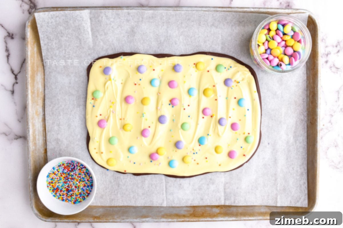 Easter Sweet Shards 7 how to make Easter Bark