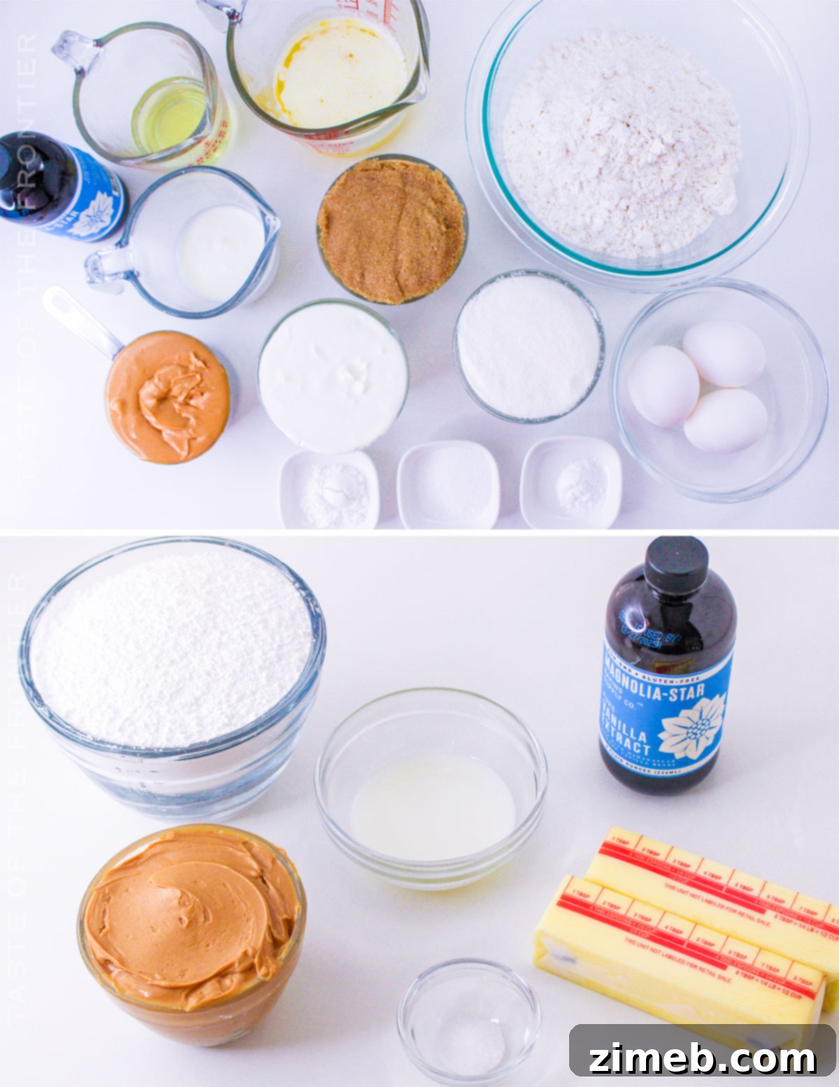 Double Peanut Butter Delight Cupcakes 4 Ingredients for Homemade Peanut Butter Cupcakes with Peanut Butter Frosting