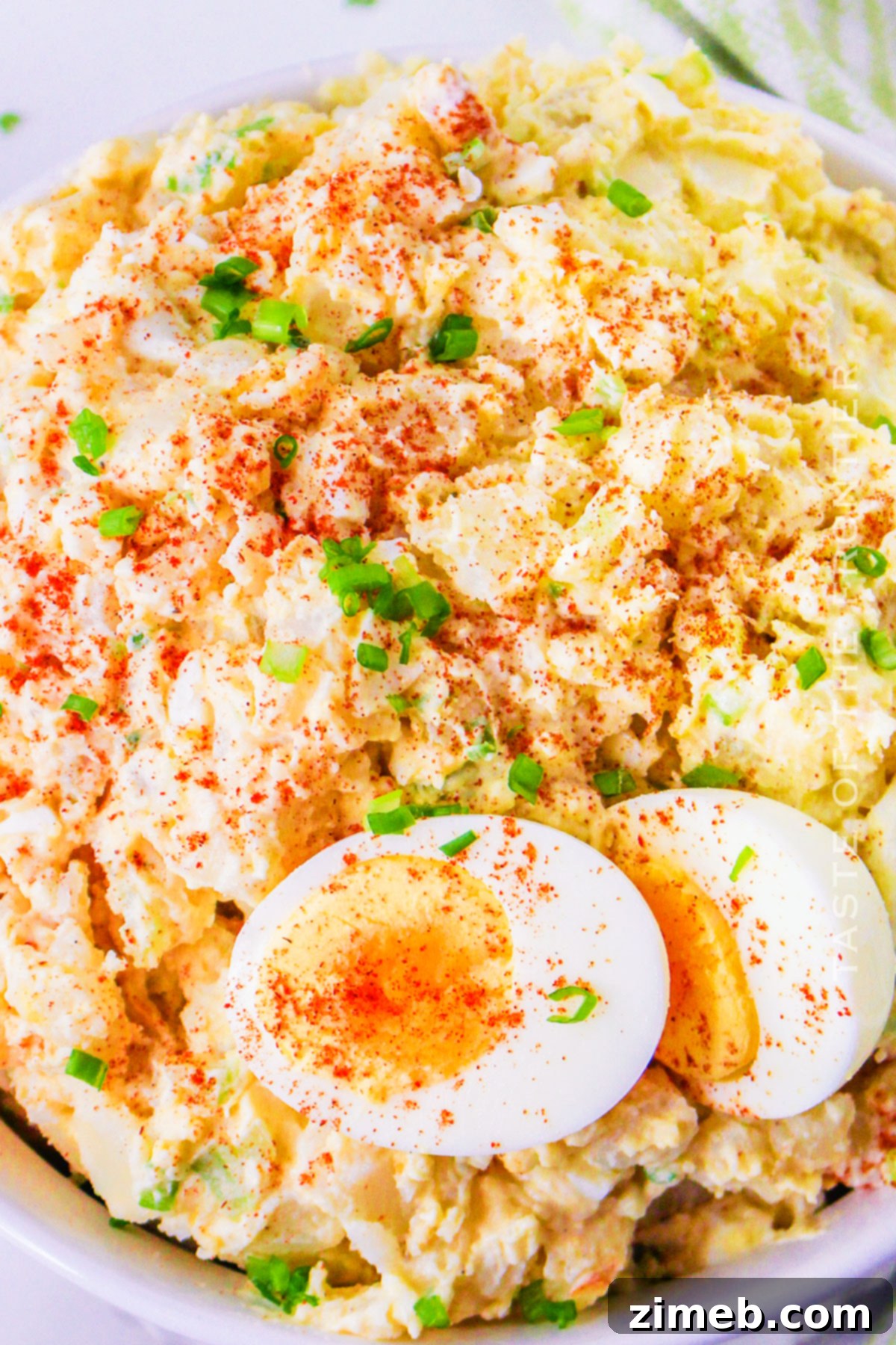 easy Deviled Egg Potato Salad