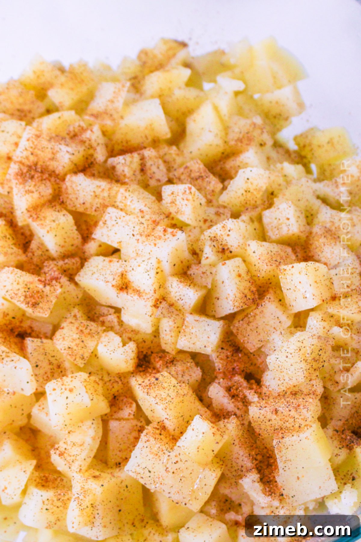 seasoning potatoes
