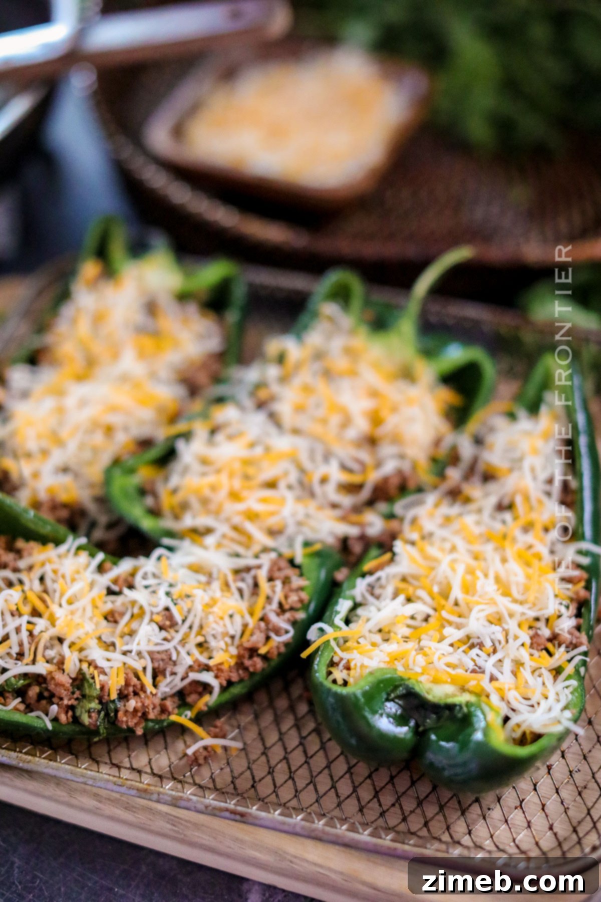 How to make Stuffed Poblano Peppers step-by-step