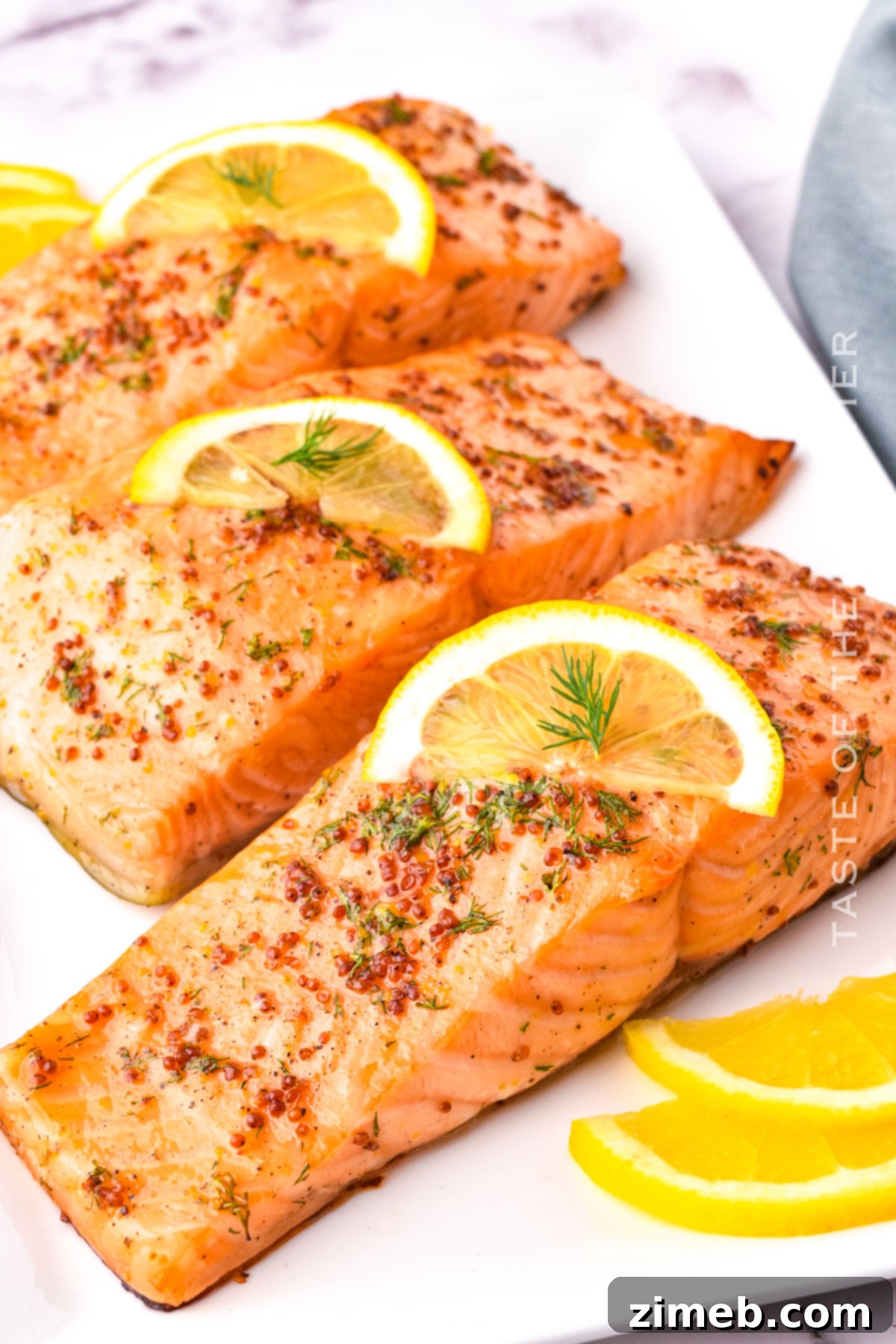 healthy salmon dinner