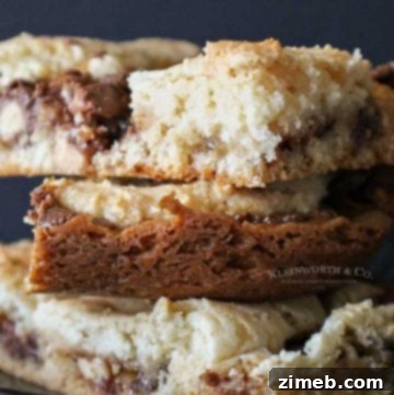 Snickers Dream Cake Bars 19 how to make Snickers Cake Mix Bars