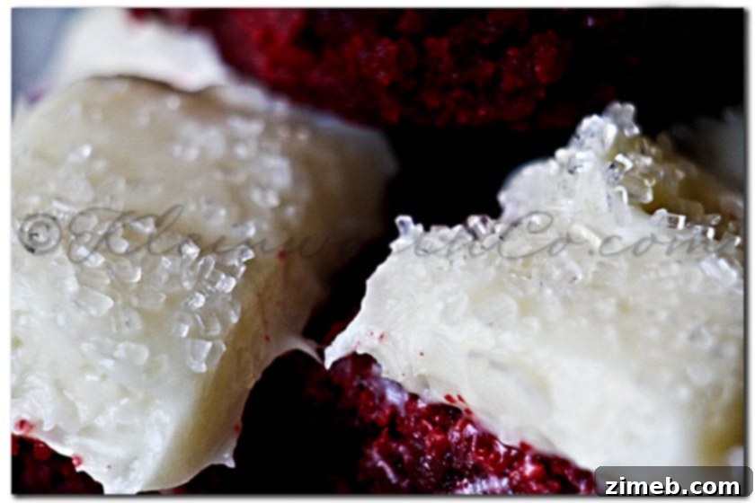 Red Velvet Brownie Bites - festive holiday dessert