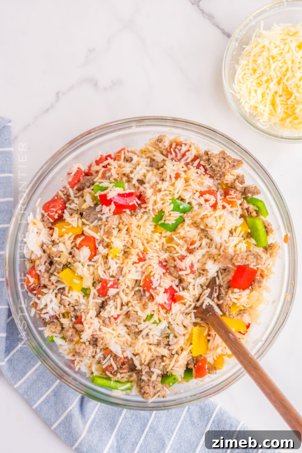 how to make Stuffed Pepper Casserole