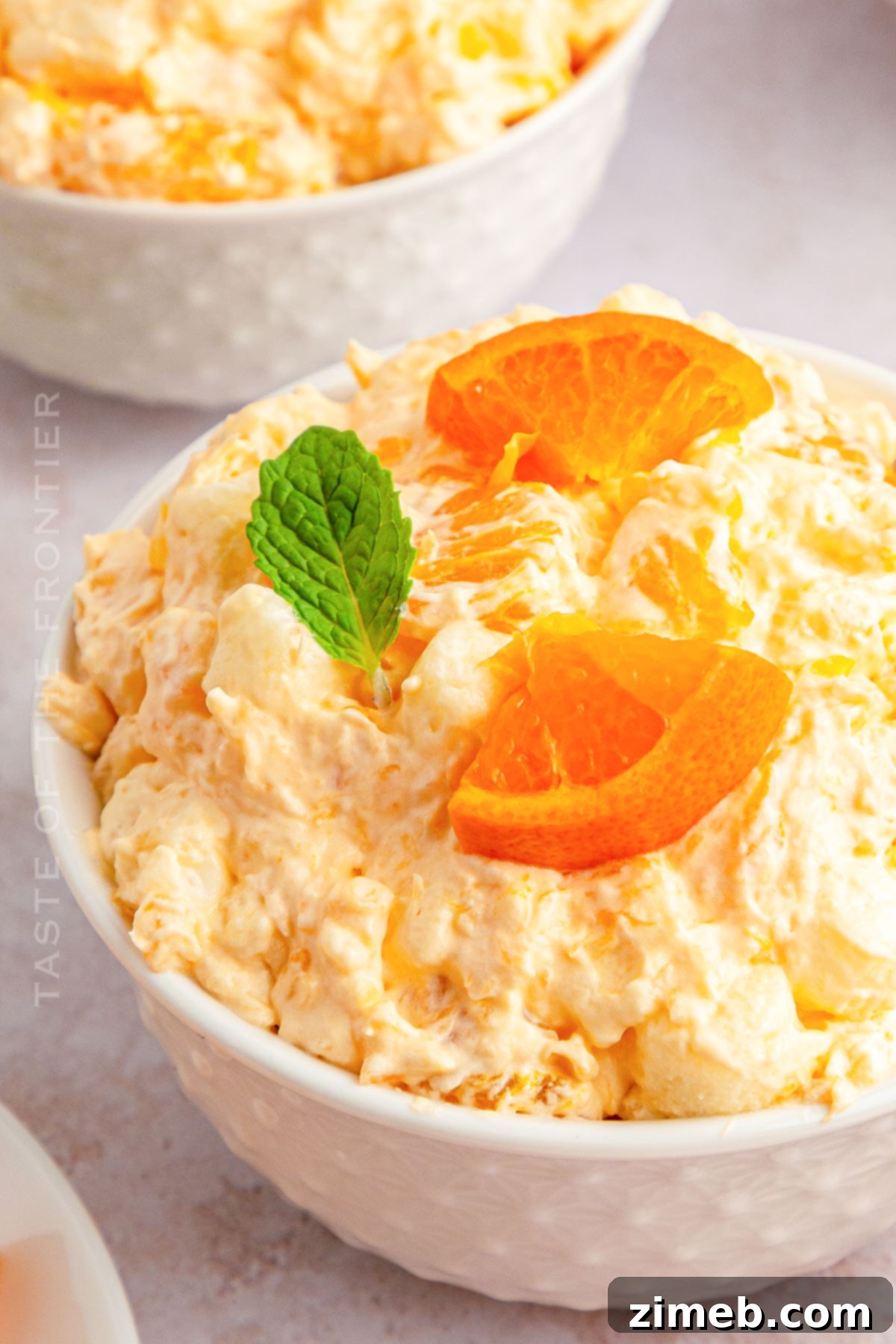 Citrus Cloud Delight 2 Potluck-Perfect Orange Fluff Salad