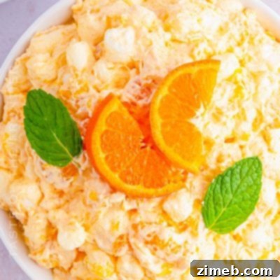 Citrus Cloud Delight 17 Orange Fluff Salad