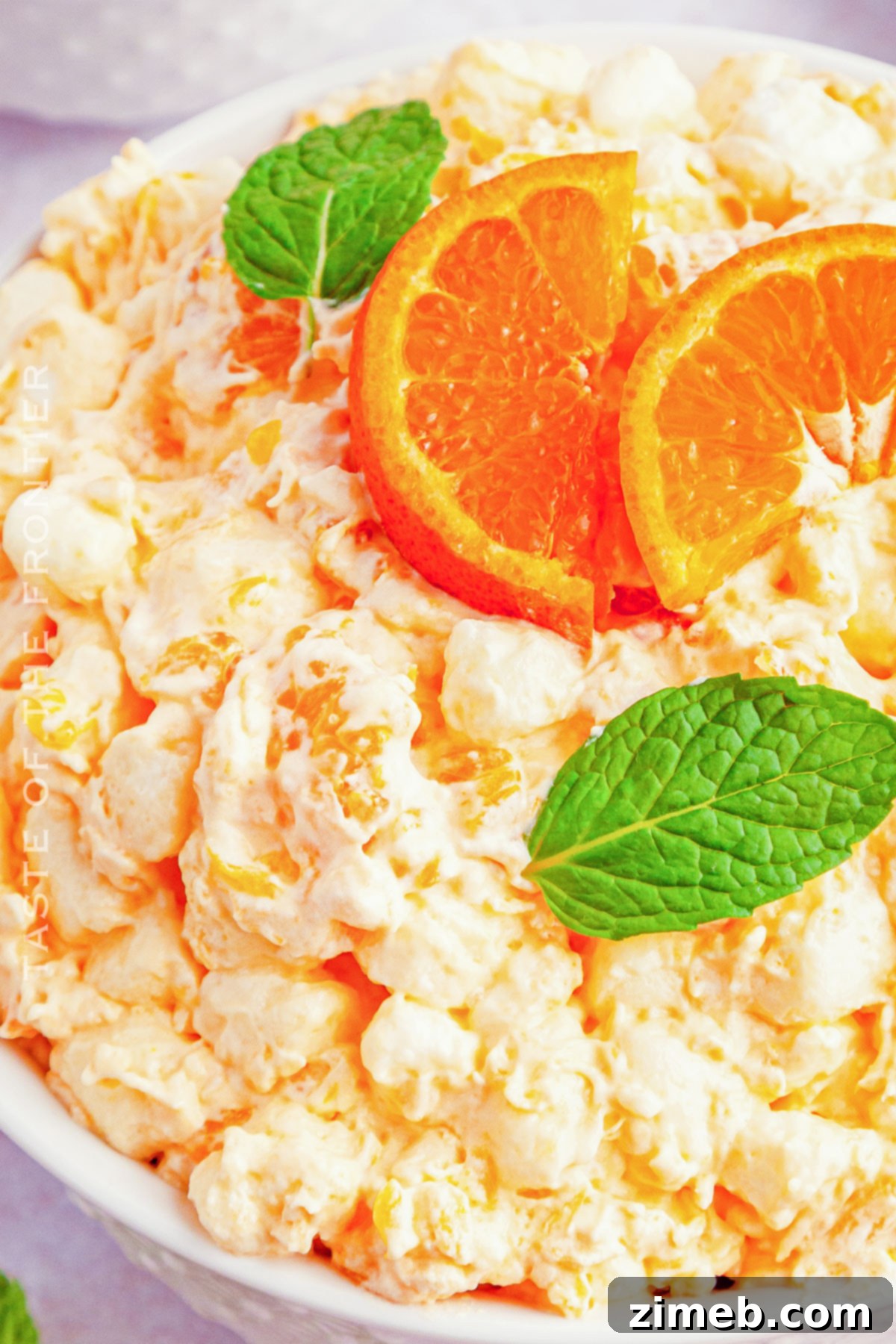 Citrus Cloud Delight 9 Fluff Salad with Marshmallows