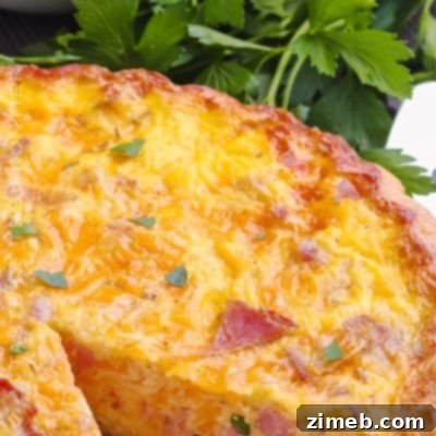 Zesty Cheddar Ranch Cruffins 13 Ham and Cheese Quiche