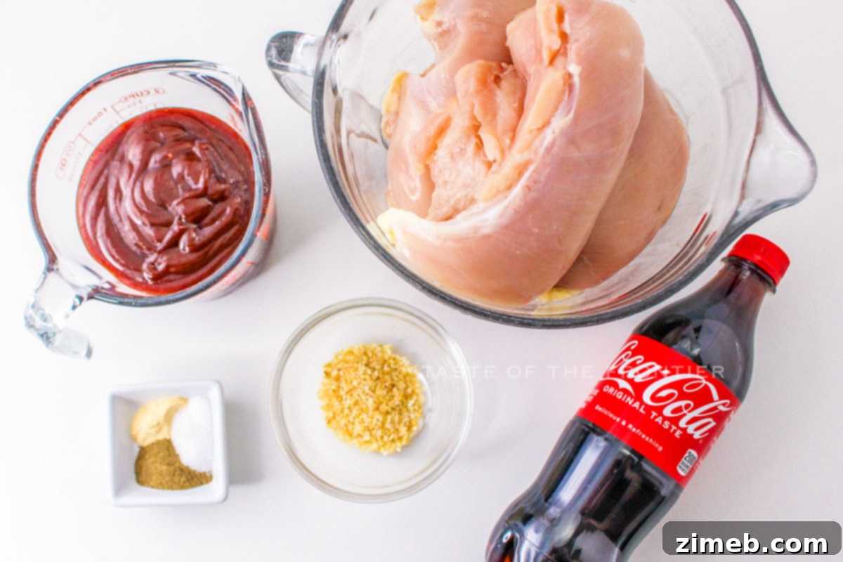 Coca-Cola Chicken Ingredients