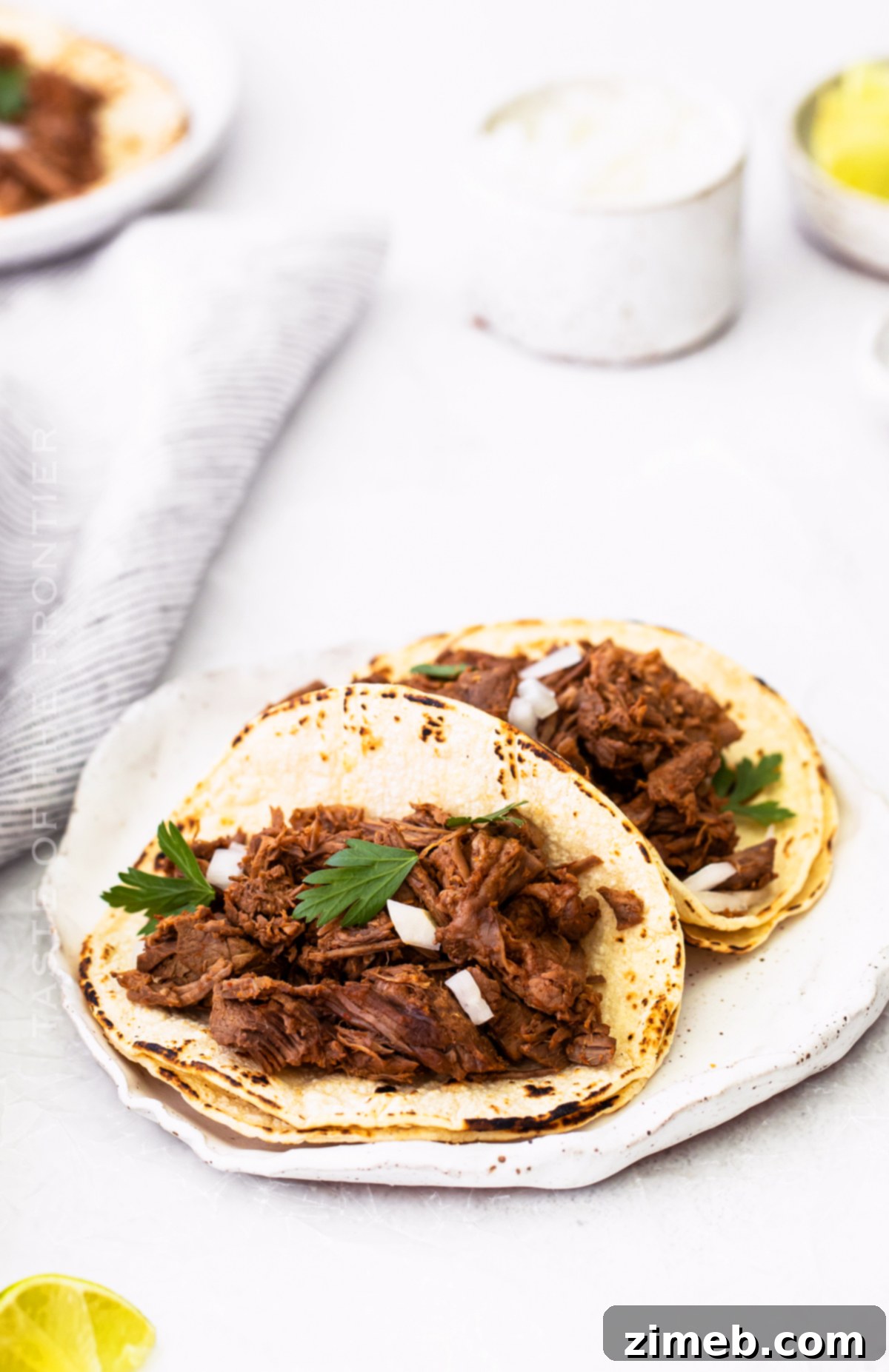 Tender and Flavorful Instant Pot Barbacoa Tacos 7 Barbacoa Taco Dinner