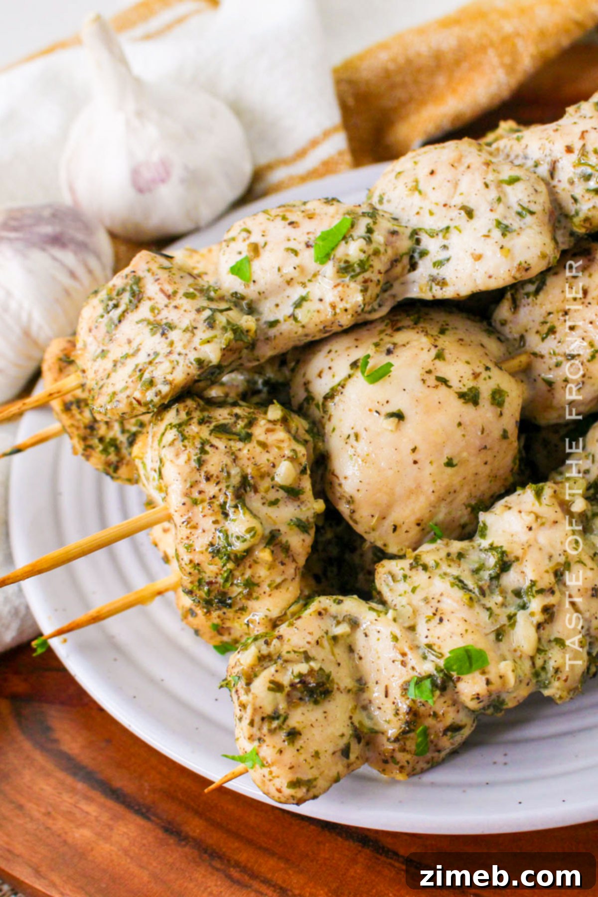 Easy Oven Chicken Kabobs