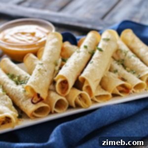 Baked Pulled Pork Taquitos