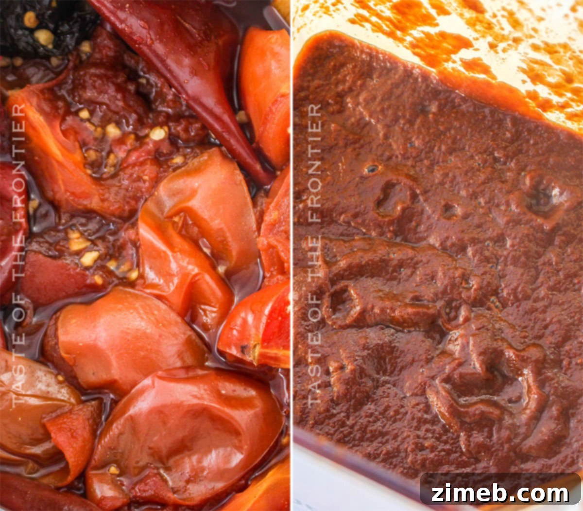 Easy Instant Pot Pork Tamales 4 red sauce for pork