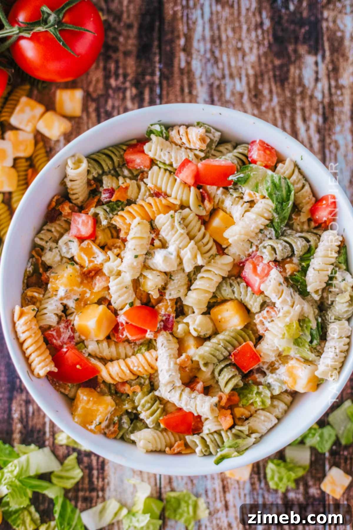 pasta salad recipe with mayo