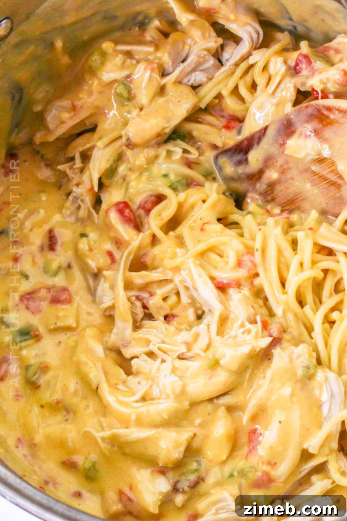 Rotel Chicken Spaghetti recipe