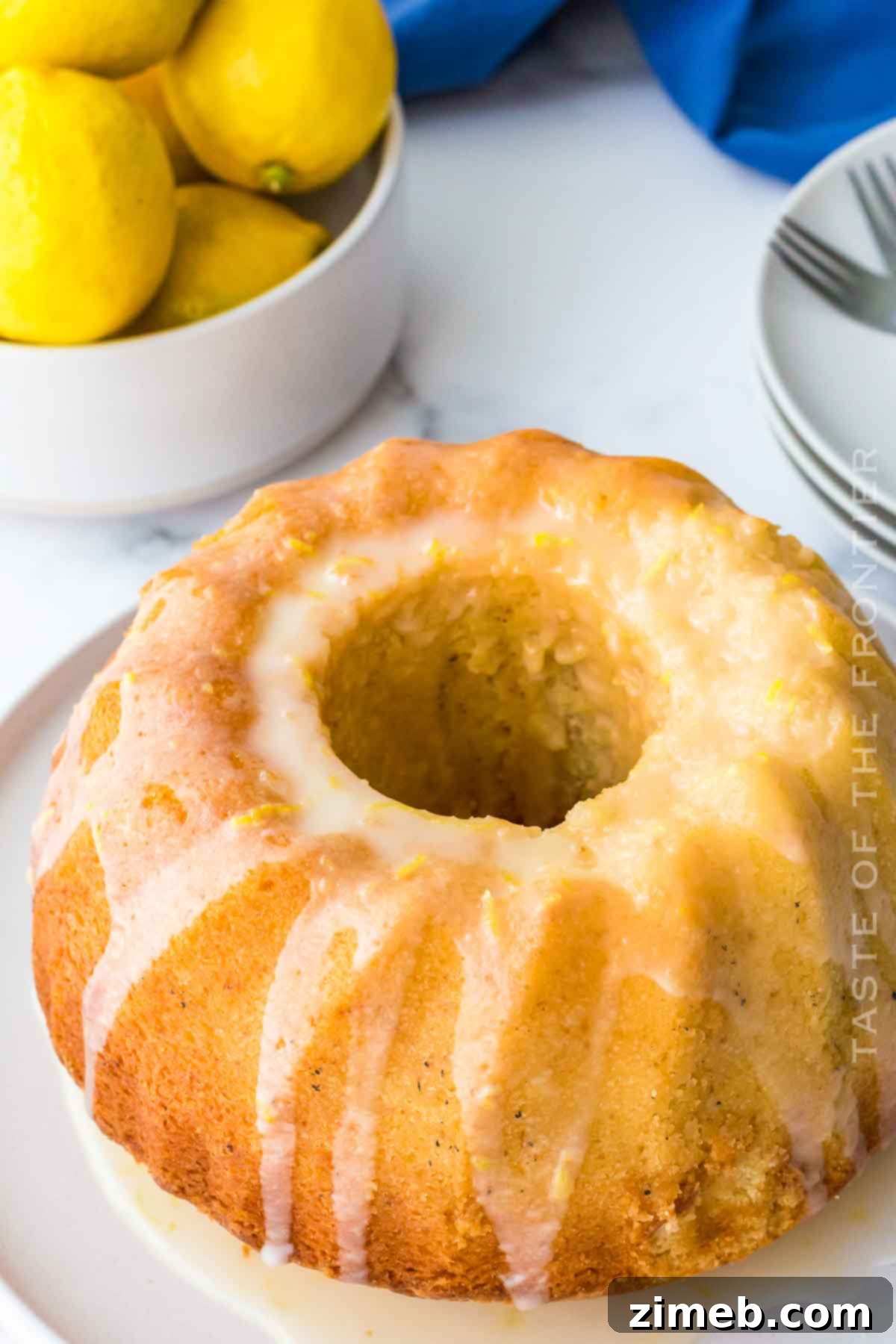 The ultimate Lemon Bundt Cake Recipe