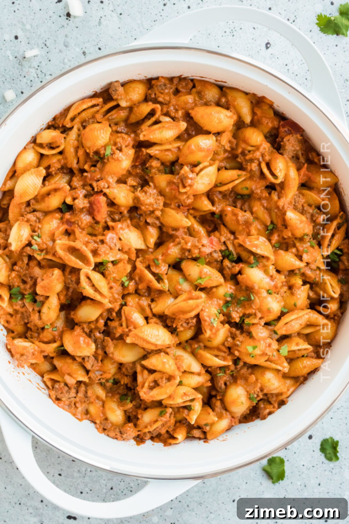 recipe for Taco Pasta