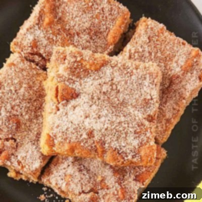 Churro Bars