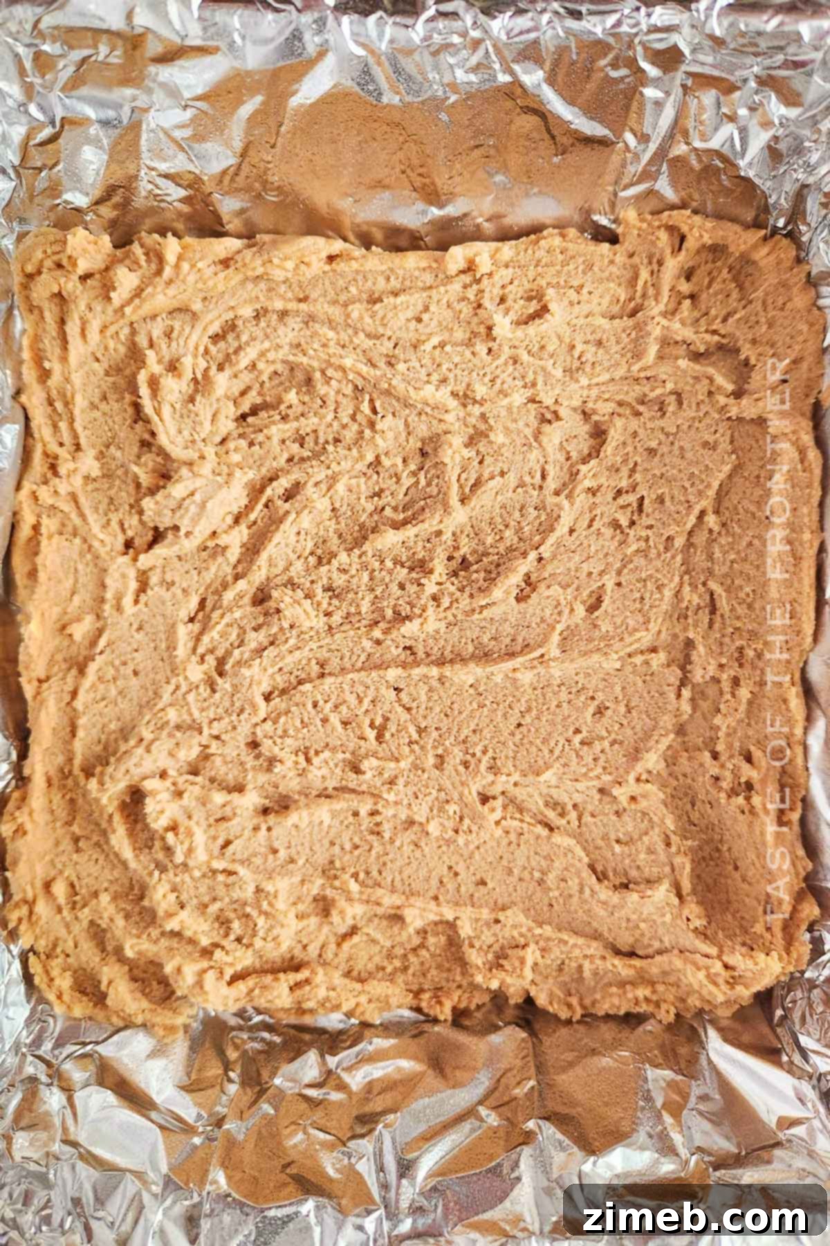 How to make Churro Bars - steps.