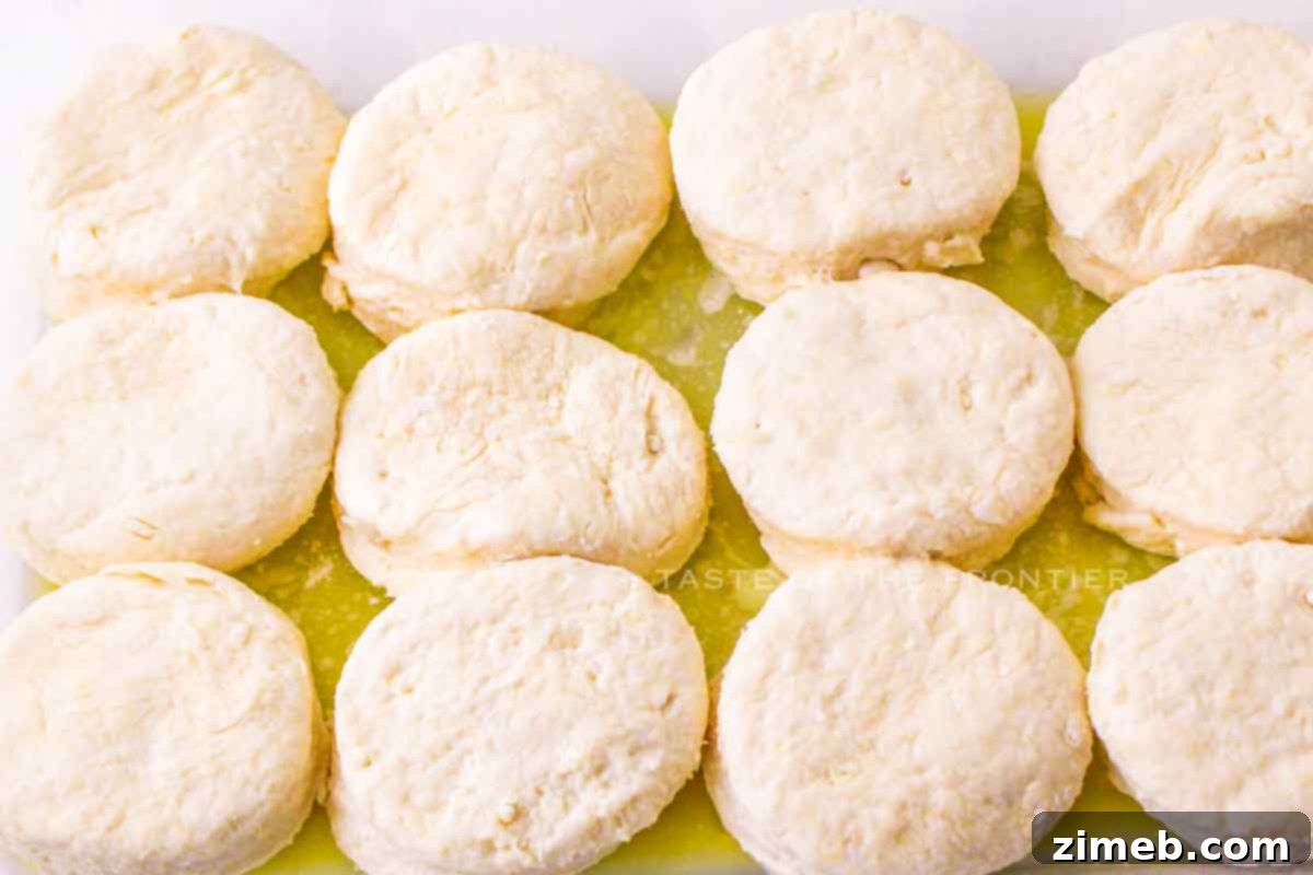 Unforgettable 7-Up Biscuits 9 ready to bake biscuits