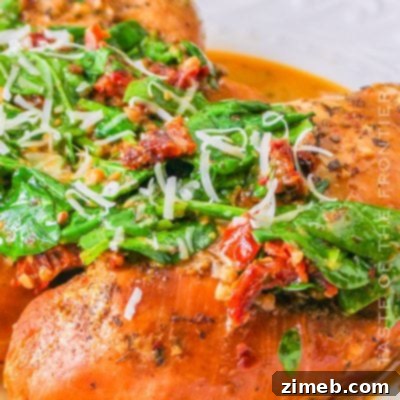 Creamy Garlic Tuscan Chicken