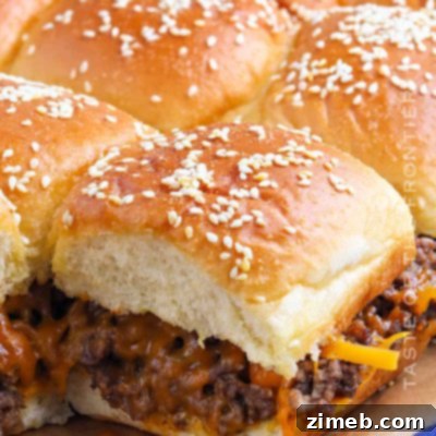 Sweet Hawaiian Cheeseburger Sliders 17 Delicious Cheeseburger Sliders with Hawaiian Rolls, perfect for parties and gatherings.