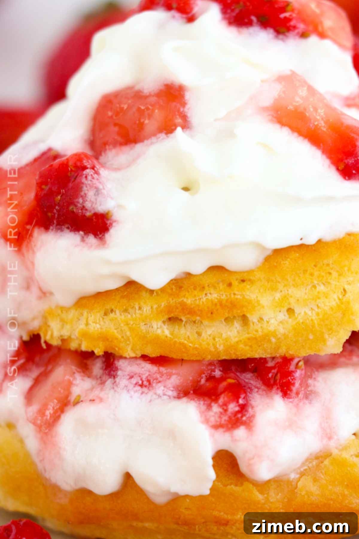 Golden Air Fryer Strawberry Shortcake Bliss 9 The best Strawberry Shortcake made with an air fryer, boasting fresh ingredients.