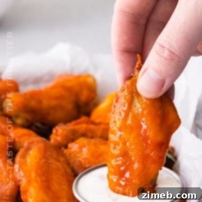 Embered Nectar 10 Air Fryer Honey Buffalo Chicken Wings