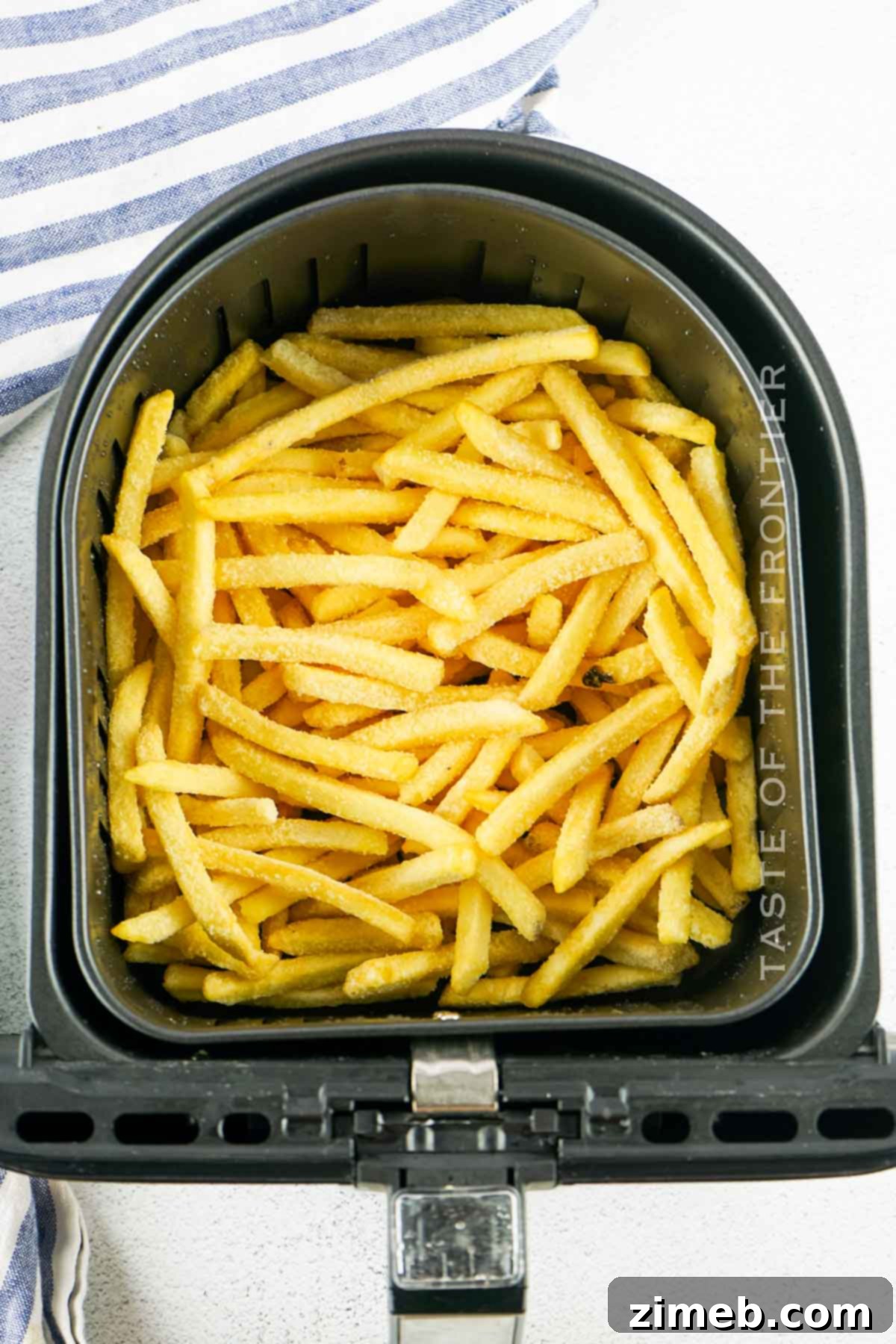 Perfectly Crispy Air Fryer Frozen Fries 5 how to make Frozen French Fries in the air fryer