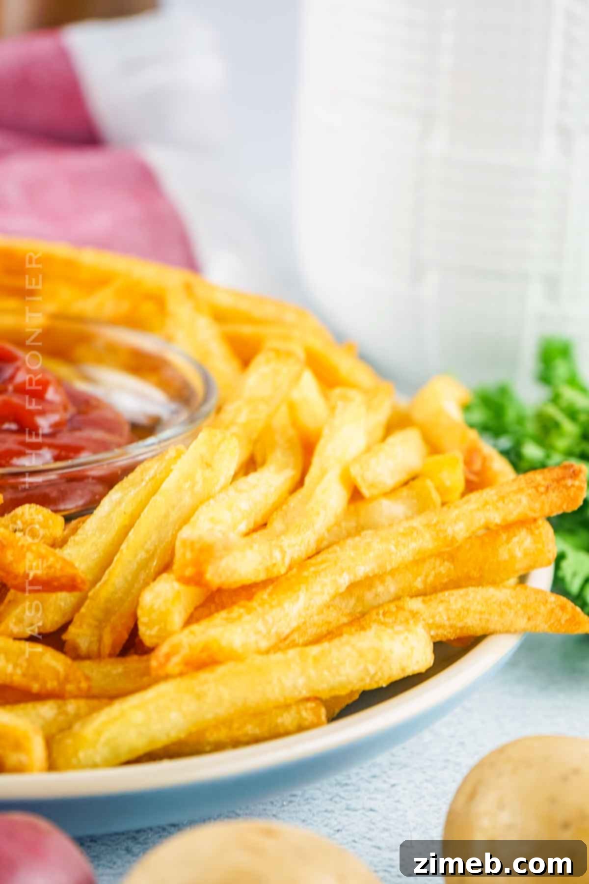 Perfectly Crispy Air Fryer Frozen Fries 8 how to you cook frozen fries