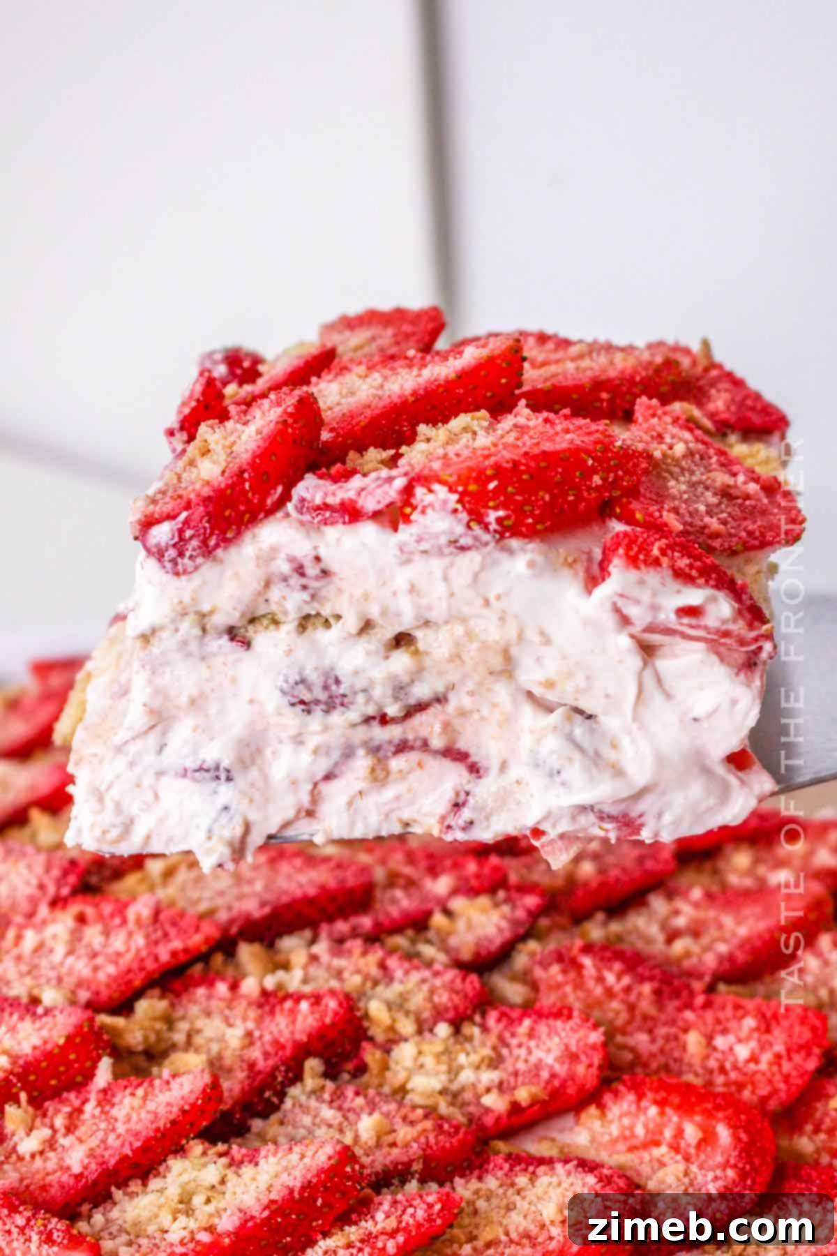 No-Bake Strawberry Dream 7 Grandma's Strawberry Icebox Cake recipe